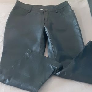 Women's Wilson's Leather Motorcycle Riding Pants size 4